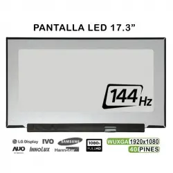 Pantalla Led De 17.3" Para Portátil Lp173wfg-spb1 144hz 40 Pines Fhd