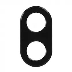 Protector de Cámara Metálico Negro para Huawei P20