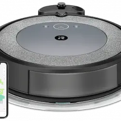 Robot aspirador - iRobot Roomba Combo® i5, 750W, 276ml, 75 min, 68db(A), Gris