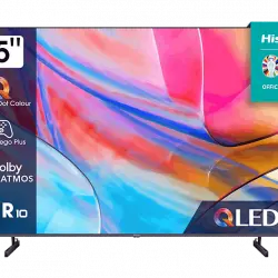 TV QLED 75" - Hisense 75A7KQ, UHD 4K, Quantum Dot Colour, Dolby Vision&Atmos, Modo Juego Plus, Negro