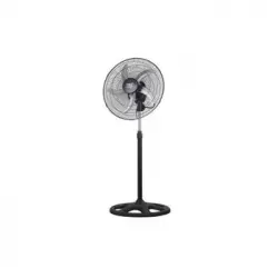 Akunadecor - Ventilador De Pie Metal Negro Reforzado