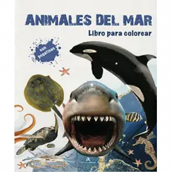 Animales Del Mar - Libro Para Colorear