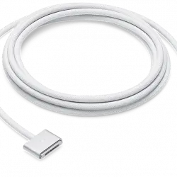 Apple Cable USB-C a MagSafe 3, 2 metros, trenzado, Blanco