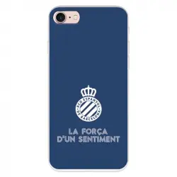 Funda Para Iphone 7 Del Rcd Espanyol Escudo Fondo Azul Escudo Fondo Azul - Licencia Oficial Rcd Espanyol