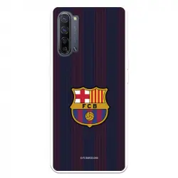 Funda Para Oppo Find X2 Neo Del Barcelona Rayas Blaugrana - Licencia Oficial Fc Barcelona