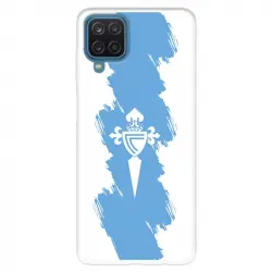 Funda Para Samsung Galaxy A22 4g Del Celta Escudo Trazo Azul - Licencia Oficial Rc Celta