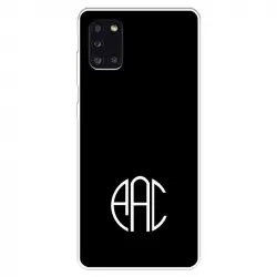 Funda Para Samsung Galaxy A31 Del Académica De Coimbra Iniciales - Licencia Oficial Académica De Coimbra