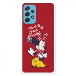 Funda Para Samsung Galaxy A52 5g Oficial De Disney Minnie Mad About - Clásicos Disney