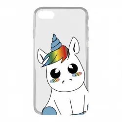 Ksix Flex Funda TPU Unicornio para iPhone 7/8/SE 2020