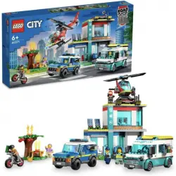 Lego City Central de Vehículos de Emergencia