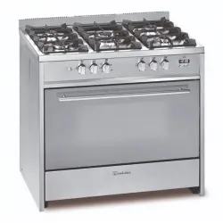 Meireles G 910 X Cocina a Gas Butano 5 Zonas + Horno Acero Inoxidable