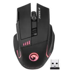 Scorpion MA-M720W Ratón Gaming Inalámbrico 4800 DPI Negro