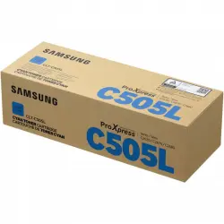 Tóner Original Samsung CLT-C505L Alta Capacidad Cian
