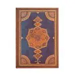Agenda 2023/2024 Paperblanks Midi 13 meses semana vista horizontal Safavid Índigo
