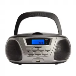 Aiwa BBTU-300TN Reproductor de CD Bluetooth USB/MP3/Radio FM