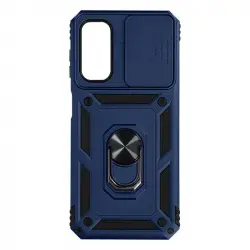 Carcasa Para Samsung Galaxy A54 5g Tapa Cámara Anillo Soporte Vídeo Azul