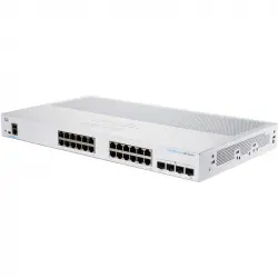 Cisco CBS250-24PP-4G-EU Switch de Red 24 Puertos GE PoE Parcial 4 x SFP de 1 G