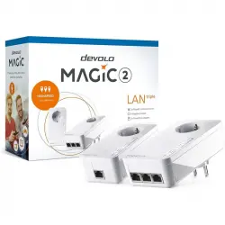 Devolo Magic 2 LAN Triple Starter Kit Ethernet Gigabit