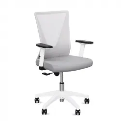Euromof Tirana Silla de Oficina Gris/Blanca
