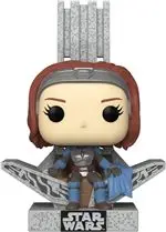 Figura Funko Star Wars The Mandalorian Bo-Katan Kryze en el trono 10cm