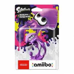 Figura - Nintendo amiibo Colección Splatoon: Calamar Inkling (Morado Neón)
