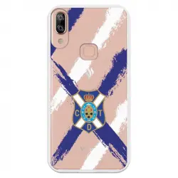 Funda Oficial Club Deportivo Tenerife Escudo Clear Para Vsmart Active 1 Plus