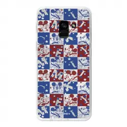 Funda Oficial Disney Mickey, American Samsung Galaxy A5 2018