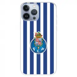 Funda Para Iphone 13 Pro Max Del Fútbol Club Oporto Escudo Rayas - Licencia Oficial Fútbol Club Oporto