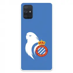 Funda Para Samsung Galaxy A71 Del Rcd Espanyol Escudo Perico Escudo Perico - Licencia Oficial Rcd Espanyol
