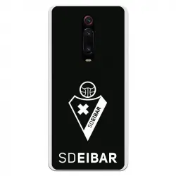 Funda Para Xiaomi Mi 9t Del Eibar Escudo Fondo Negro - Licencia Oficial Sd Eibar