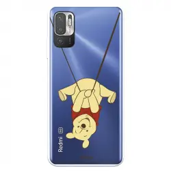 Funda para Xiaomi Redmi Note 10 5G Oficial de Disney Winnie Columpio - Winnie The Pooh