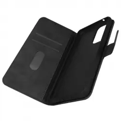 Funda Samsung Galaxy A73 5g Tarjetero Soporte Vídeo Lengüeta Magnética Negro
