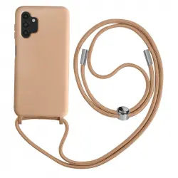 Funda Semirrígida Con Collar Samsung Galaxy A13 4g 80cm Rosa