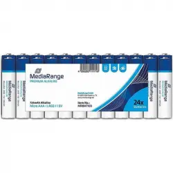 MediaRange MRBAT103 Pack de 24 Pilas Alcalinas AAA LR03 1.5V