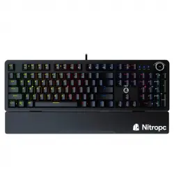 Nitropc NK100 Teclado Mecánico Gaming RGB Switch Blue