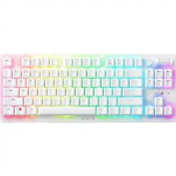 Razer DeathStalker V2 Pro Tenkeyless Teclado Inalámbrico Gaming RGB Red Switch Blanco Layout US