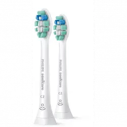 Recambio para cepillo dental – Philips Sonicare  HX9022/10 antiplaca, 2 unidades