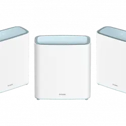 Sistema WiFi Mesh - D-Link M32-3 EAGLE PRO AI, Pack 3 Extensores Wi-Fi 6, AX3200, 3200 Mbps, Inteligente, Blanco