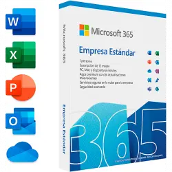 Software - Microsoft Office 365 Empresa Prem Retail Std 1 año (Formato Físico)