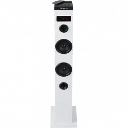 Torre de sonido - NGS Skycharm, 50W, Bluetooth, USB, Radio FM, Aux, Blanco