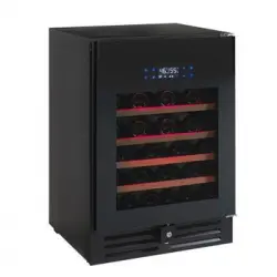 Vinoteca Negra Gama Premium Integrable Cocina 46 Botellas Cv-46-b