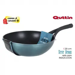 Wok QUTTIN aluminio forjado 28 cm