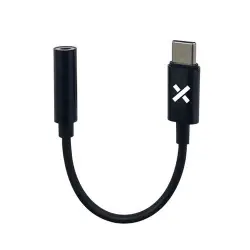 Adaptador USB-C a Jack 3,5 mm Wefix Negro