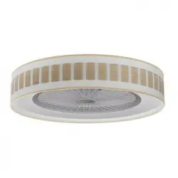 Akunadecor - Ventilador De Techo Metal Blanco Ivanna