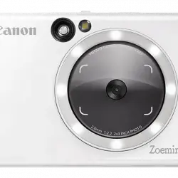 Cámara instantánea - Canon Zoemini S2, 8 megapíxeles, Bluetooth, Tecnología Zink, Sensor automático, Blanco