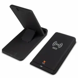 Cargador Rápido Inalámbrico Qi Con Soporte, De Xtorm - Negro P. Smartphone