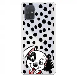 Funda Oficial de Disney Cachorro Manchas 101 Dálmatas para Samsung Galaxy A71