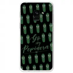 Funda Oficial Leganés Yo Soy Pepinera Negra Samsung Galaxy A8 2018