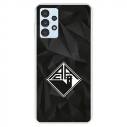 Funda Para Samsung Galaxy A13 4g Del Académica De Coimbra Escudo Fondo Negro - Licencia Oficial Académica De Coimbra