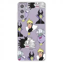 Funda Para Samsung Galaxy S21 Fe Oficial De Disney Villanas Patrón - Villanas Disney